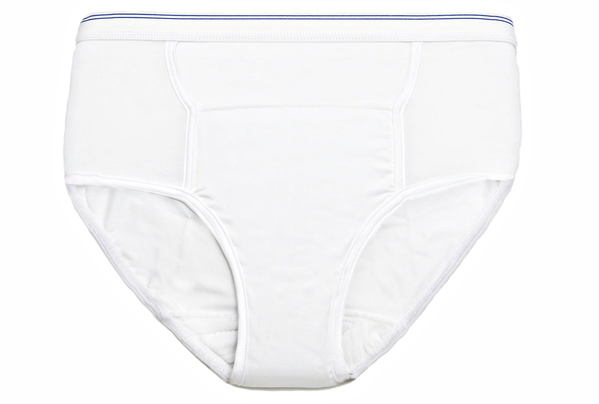 Incontinence Underwear for Men Carer 2-Pack Men's Urinary Incontinence  Briefs Washable Reusable Underwear, Leak Protection,Comfort, Built in  Cotton