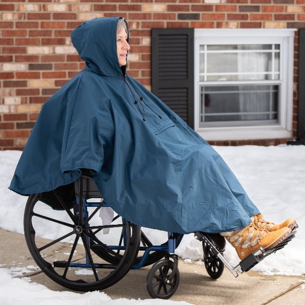Premium Packable Wheelchair Poncho